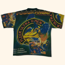 Lade das Bild in den Galerie-Viewer, Fleer Ultra X-Men Vintage 90s All Over Print T-Shirt (L)