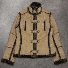 Lade das Bild in den Galerie-Viewer, Jet Lag 2000s Ladies Leatherette Jacket (M)