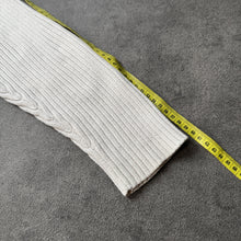 Load image into Gallery viewer, Vintage 2000s Ripped Slim Fit Asymmetric Zip Sweater (L)