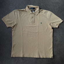 Load image into Gallery viewer, Ralph Vintage Vintage Polo T-Shirt Beige Green (S)