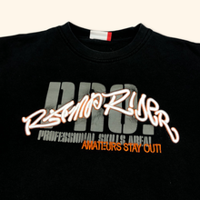 Load image into Gallery viewer, Y2K Beat Wear Embroidered Graffiti Skater Sweater (S)