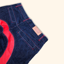 Load image into Gallery viewer, Raw Blue Baggy Jeans (XL)