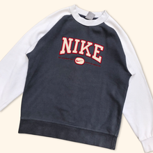 Load image into Gallery viewer, Nike Embroidered Swoosh Sweater (XS)