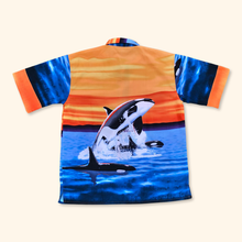 Load image into Gallery viewer, Deep Water Oversized All Over Print Shirt (L)