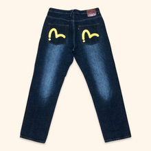 Load image into Gallery viewer, Evisu Vintge Straight Leg Jeans (XL)