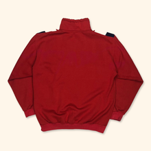 Lade das Bild in den Galerie-Viewer, Tommy Hilfiger Embroidered Vintage Half Zip Sweater (L)