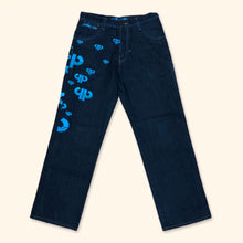 Load image into Gallery viewer, Pelle Pelle Embroidered Baggy Jeans (L/XL)