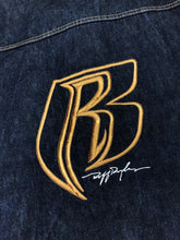 Load image into Gallery viewer, Ruff Ryders RARE Embroidered Oversized Hip Hop Jeans Jacket (XL)