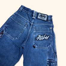 Lade das Bild in den Galerie-Viewer, Fubu 90s Vintage Kids Baggy Jeans (8/XXS)