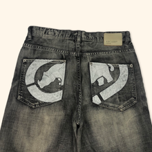Load image into Gallery viewer, Ecko Unltd. Embroidered Hip Hop Baggy Jeans (L/XL)