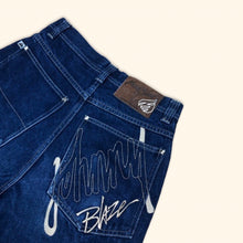 Load image into Gallery viewer, Johnny Blaze 2000s Embroidered Baggy Jeans (M)
