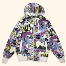 Load image into Gallery viewer, Southpole 2000s All Over Printed Graffiti Hip Hip Zipper (M/L)
