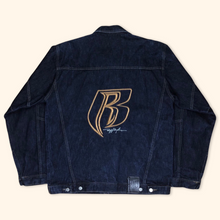 Load image into Gallery viewer, Ruff Ryders RARE Embroidered Oversized Hip Hop Jeans Jacket (XL)
