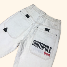 Load image into Gallery viewer, Southpole Vintage Embroidered Baggy Jeans (S)