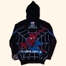 Load image into Gallery viewer, Nascar Petty Deadstock Spider-Man 3 Embroidered Full Zipper (S)