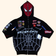 Load image into Gallery viewer, Nascar Petty Deadstock Spider-Man 3 Embroidered Full Zipper (S)
