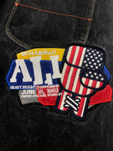 Load image into Gallery viewer, Fubu Platinum Muhammad Ali Baggy Jeans (XL)