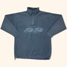 Lade das Bild in den Galerie-Viewer, Pelle Pelle Vintage Embroidered Half Zip Fleece Sweater (L)