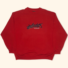 Load image into Gallery viewer, Illmatic 2000s Hip Hop Oversized Embroidered Graffiti Sweater (L)