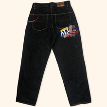 Load image into Gallery viewer, Fubu Platinum Muhammad Ali Baggy Jeans (XL)