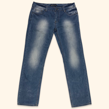 Load image into Gallery viewer, Kosmo Lupo 2000s Embroidered Straight Leg Jeans (XL)