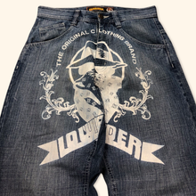 Load image into Gallery viewer, Low Rider Hip Hop Printed Baggy Jeans (L)
