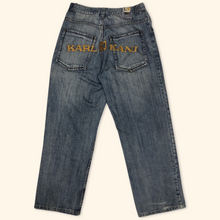 Lade das Bild in den Galerie-Viewer, Karl Kani 2000s Spell Out Baggy Jeans (M)
