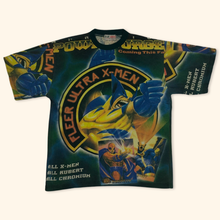 Lade das Bild in den Galerie-Viewer, Fleer Ultra X-Men Vintage 90s All Over Print T-Shirt (L)
