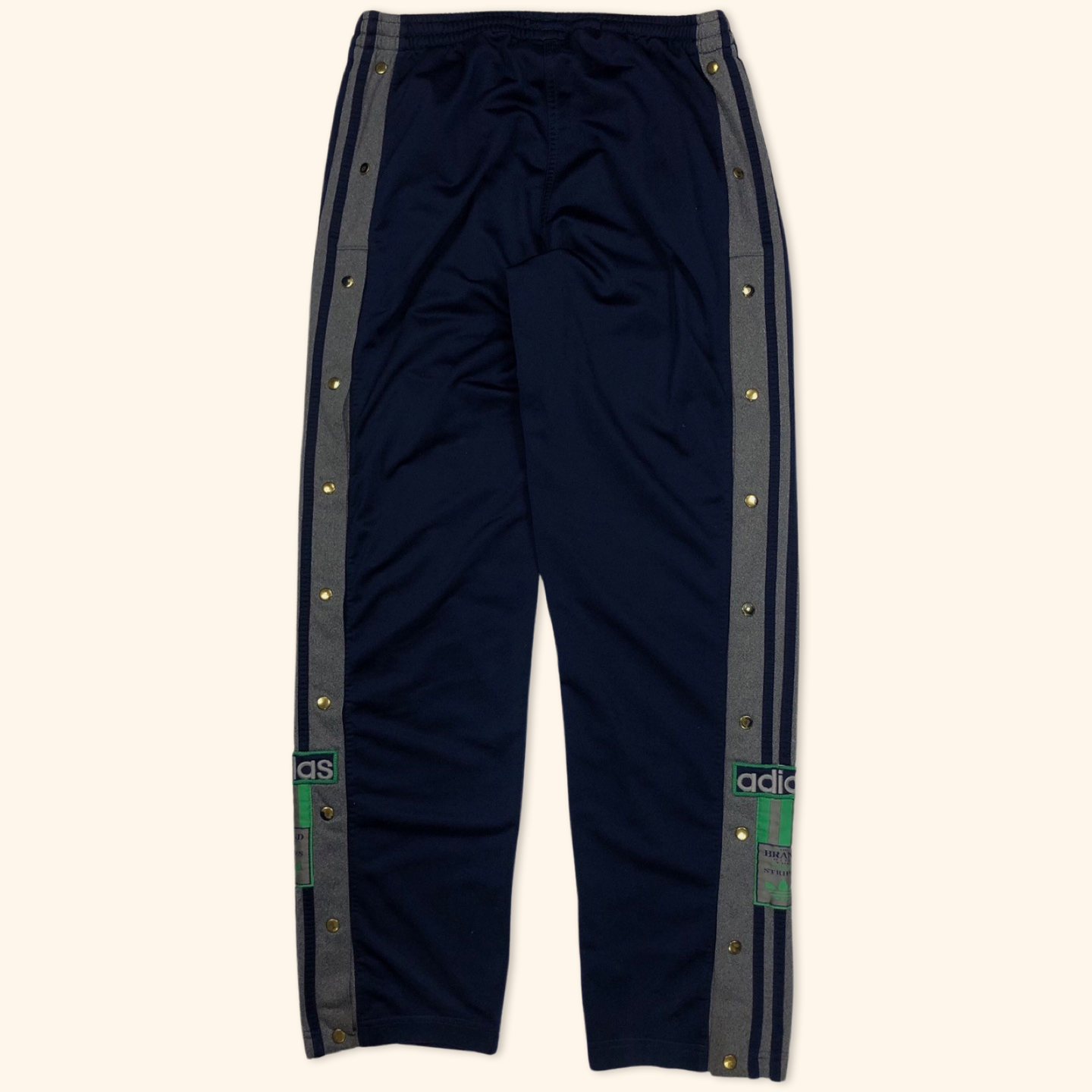 Adidas Vintage Push Botton Jogger Track Pants (M)