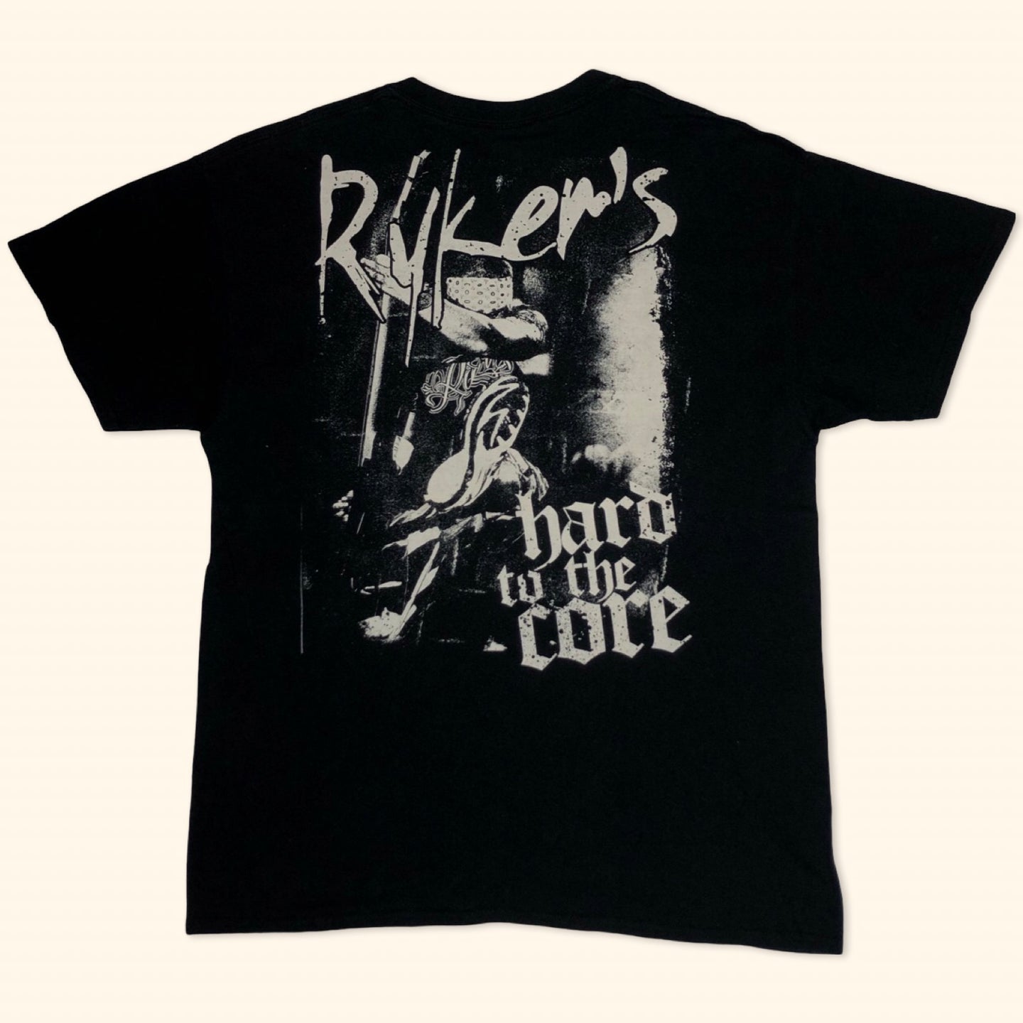 Rykers Hardcore Heavy Cotton T-Shirt (L)