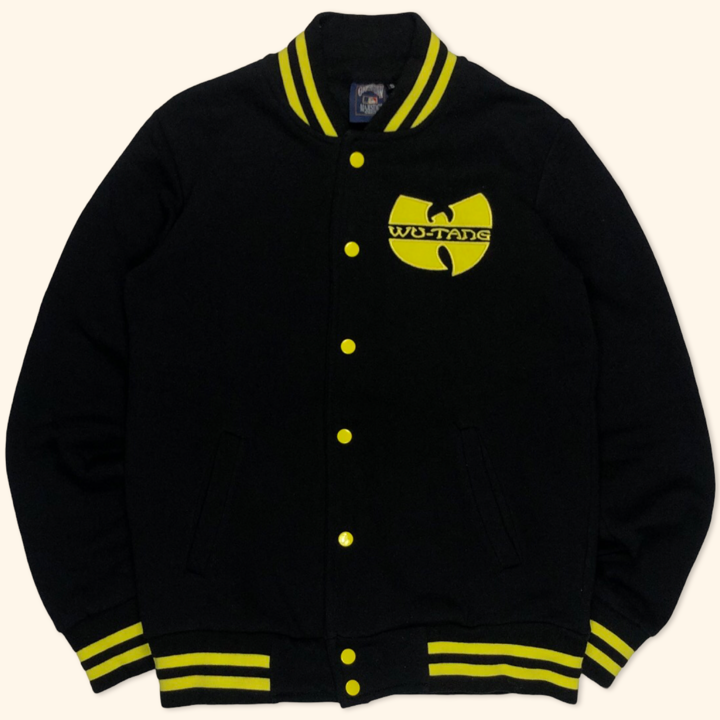 Wu-Tang Majestic Athletic Cooperstown Collage Jacket (S)