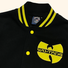 Load image into Gallery viewer, Wu-Tang Majestic Athletic Cooperstown Collage Jacket (S)
