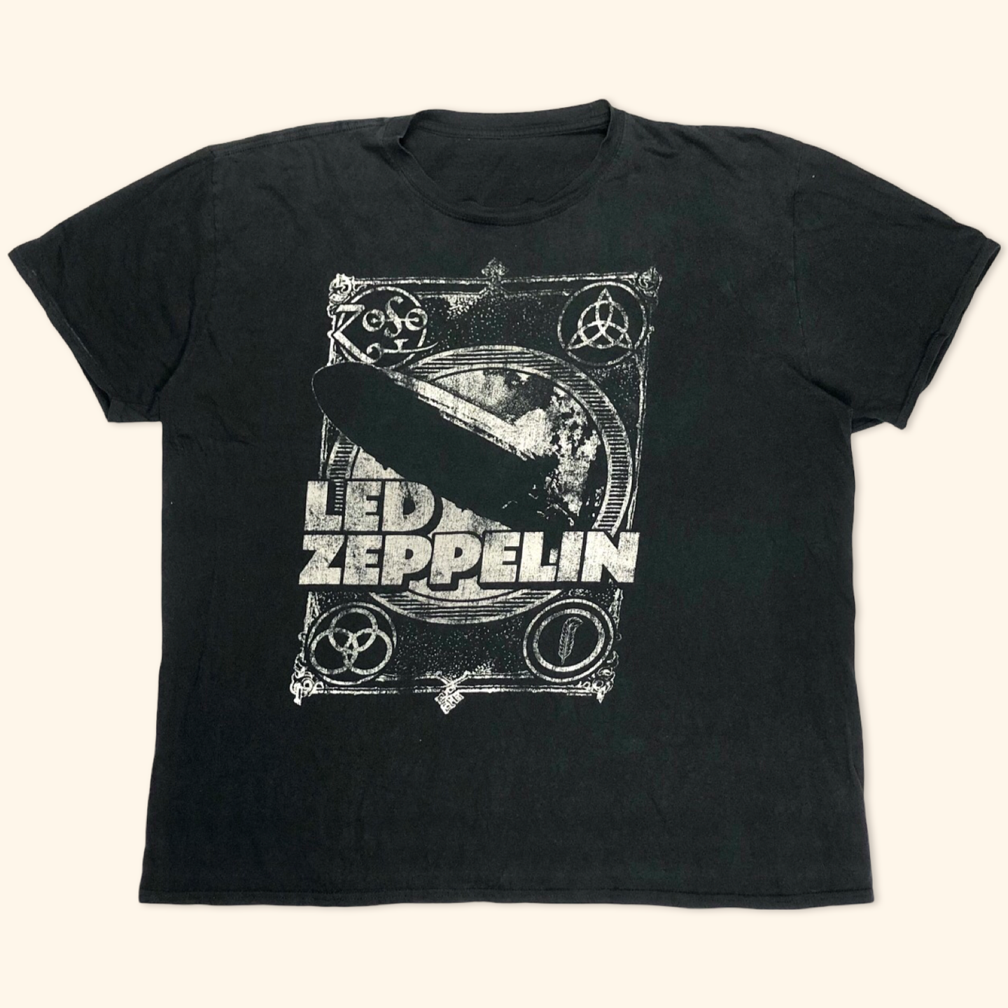 Led Zeppelin 2011 Sun Faded T-Shirt (XL)