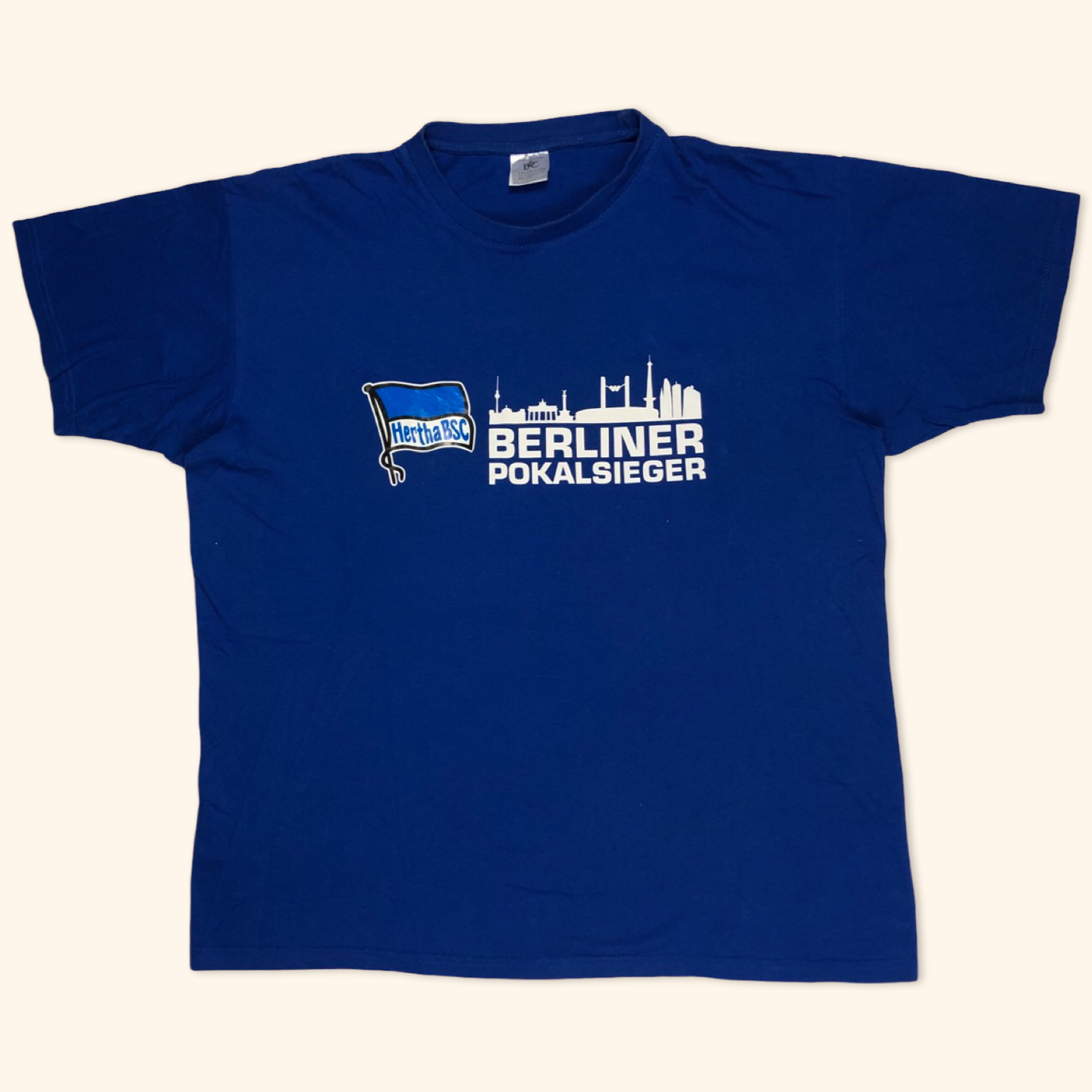 B&C Hertha BSC Pokalsieger 2012 T-Shirt (XL)