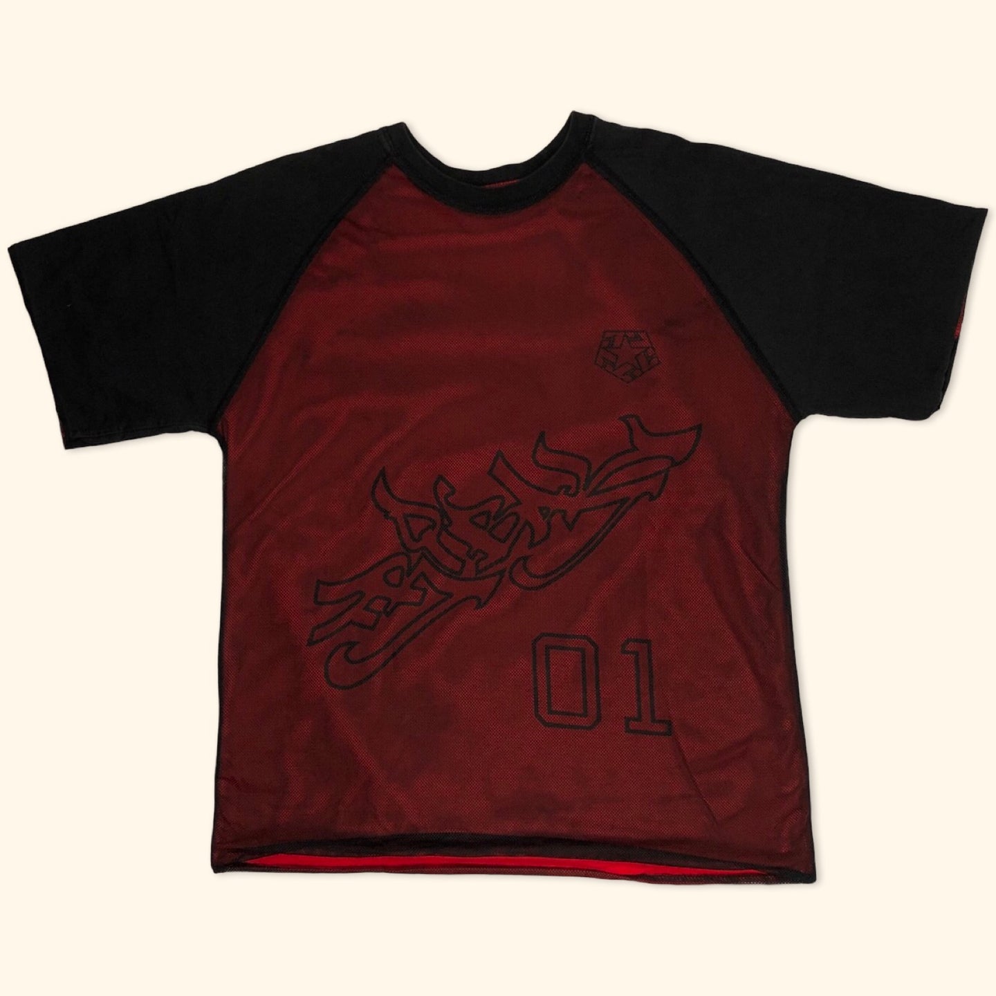 Tribal  Gear 2000s Double Layer T-Shirt (L)