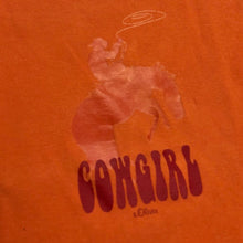 Lade das Bild in den Galerie-Viewer, S.Oliver Croped Y2k Cowgirl Print Sleeve (S)
