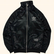 Lade das Bild in den Galerie-Viewer, Adidas 2008 Chile 62 Trefoil Wet Look Track Jacket (S)
