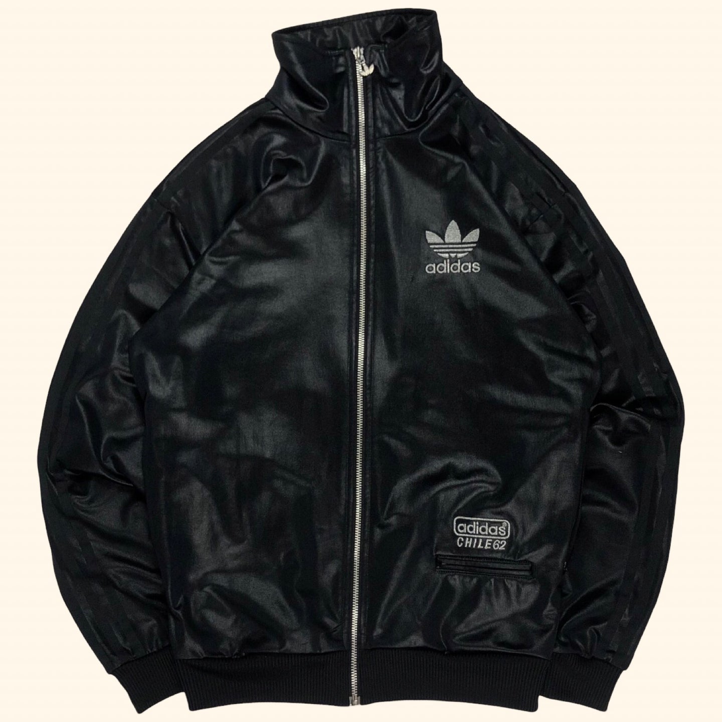 Adidas 2008 Chile 62 Trefoil Wet Look Track Jacket (S)