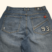 Load image into Gallery viewer, D-Star Denim Hip Hop 3 in 1 Baggy Jeans + 3/4 Jorts + Baggy Jorts (XL)
