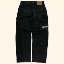 Load image into Gallery viewer, Fishbone Chaotic System Baggy Jeans (L)
