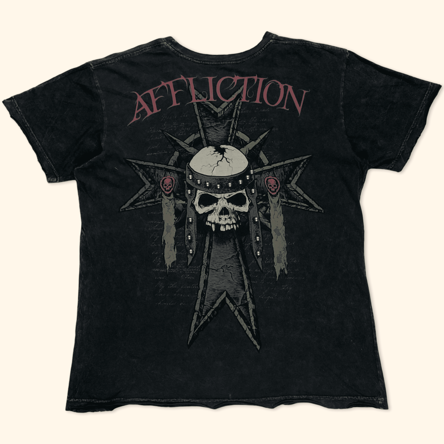 Affliction Faded T-Shirt (L)