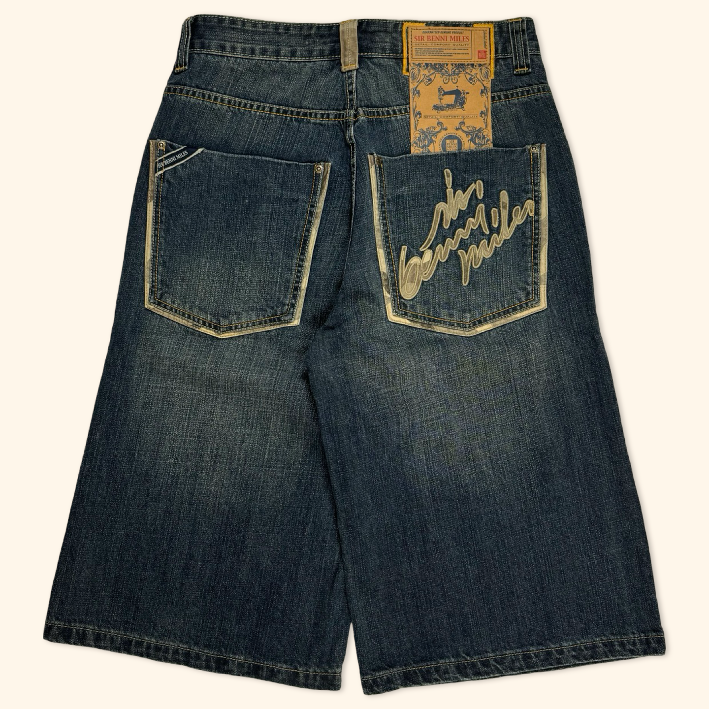 Sir Benni Miles 2000s Deadstock Hip Hop Baggy Shorts Jorts (M/L)