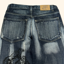 Lade das Bild in den Galerie-Viewer, Jil Fierely 2000s Printed Baggy Jeans (M/L)
