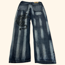 Lade das Bild in den Galerie-Viewer, Jil Fierely 2000s Printed Baggy Jeans (M/L)
