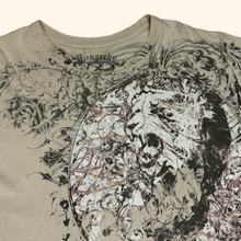 Load image into Gallery viewer, Monarchy 2000s Natural Distressing T-Shirt (M/L)
