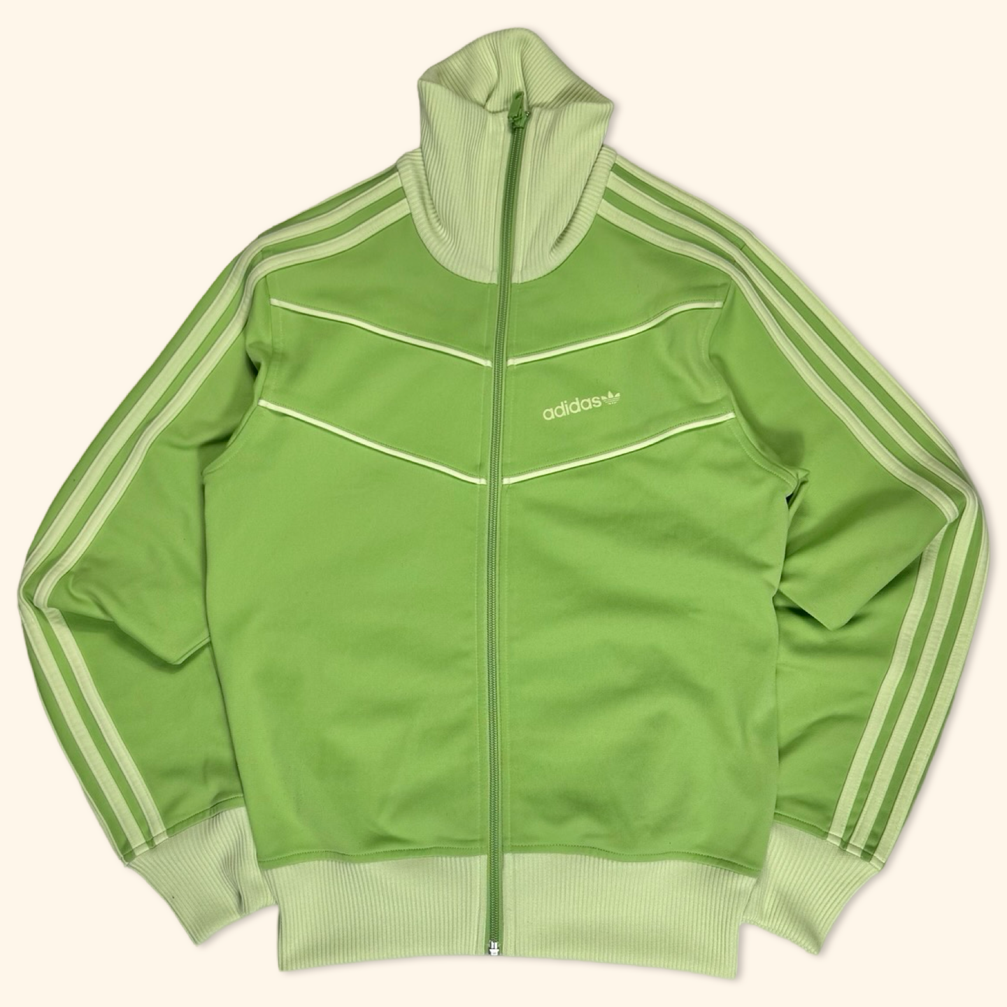 Adidas 2005 Ladies Mint Green Track Jacket (S)