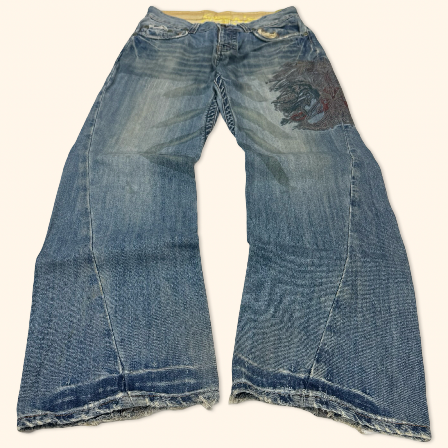 Slitchs 2000s Baggy Jeans (L/XL)