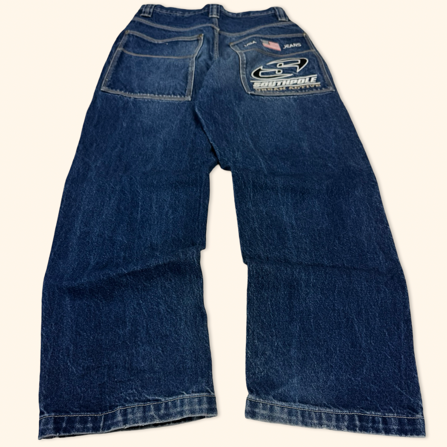 Southpole Vintage Urban Active USA Baggy Jeans (M)