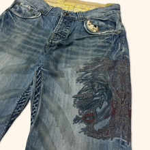 Load image into Gallery viewer, Slitchs 2000s Baggy Jeans (L/XL)
