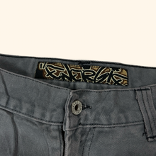 Load image into Gallery viewer, Energie 2000s Embroidered Tribal Baggy Jeans (L)
